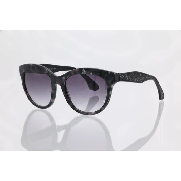 Betsey Johnson BJ164128 Black 53-20-136 Sunglasses-LENSES FAIR/FRAMES GOOD-READ - Picture 1 of 10
